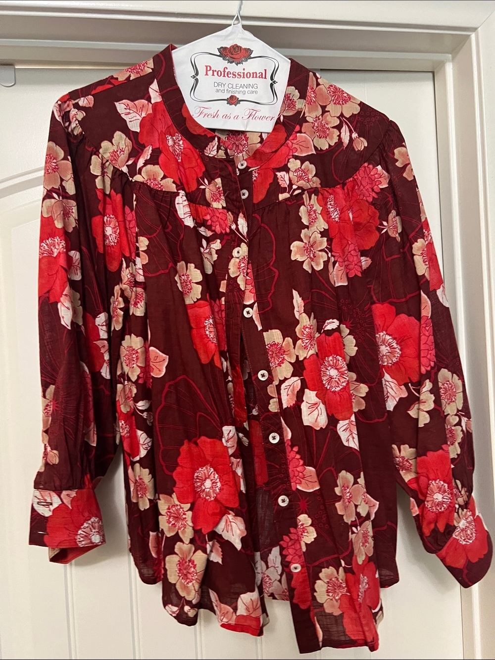 Porridge blouse from Anthropolgie